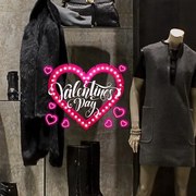 Valentine day | Vetrofania