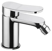 Rubinetto per bidet getto aerato San Babila PALAZZANI argento cromato lucido