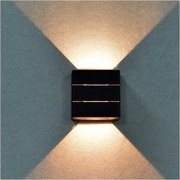 Immax 08520L - Applique da esterno a LED LUXLINE 6W/230V 3000K IP54 nero