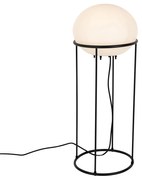 Lampada da terra per esterni di design nera - Jannie