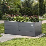 PRIMEYARD 75 x 175 x 78 cm Orto rialzato, acciaio, antracite - (GFPV00956)