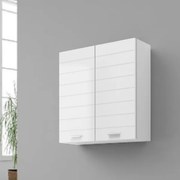 Pensile sospeso doppio RIGO 68x22 Bianco Lucido