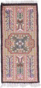 Agra Tappeto orientale 30x60 (Indian) Annodato A Mano