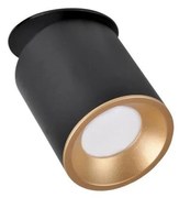 Faretto da incasso HARON 1xGU10/10W/230V nero/oro