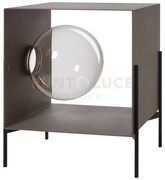 Mobile da soggiorno di design globe piccolo fango,base nera