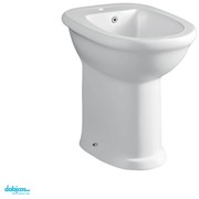 Azzurra Ceramica "Bidet Confort" In Ceramica Finitura Bianco Lucido