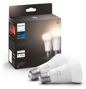 SET 2xLED Lampadina Dimmerabile Philips Hue WHITE E27/9,5W/230V 2700K