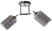Lampadario a sospensione con supporto rigido 2xE27/60W/230V