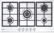 Moderna CHG93WX/1 Piano cottura Acciaio inox Da incasso 86 cm Gas 5 Fornelli - Candy