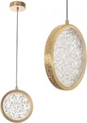 Lampadario a Sospensione in Cristallo LED G089-1CP Złota