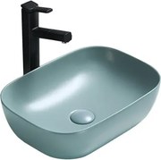 Mexen Rita lavandino da appoggio 45 x 32 cm, verde chiaro opaco - 21084548