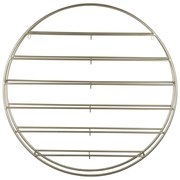 Portabottiglie da parete dorato in metallo numero di bottiglie 12 80x80x9 cm Redondo – PT LIVING