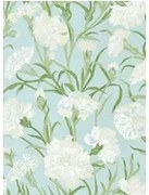 Harlequin Carta da parati Fleur de Joie - Chalk/ Emerald/ Sky
