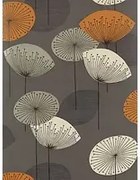 Sanderson Carta da parati Dandelion Clocks - Schiefer