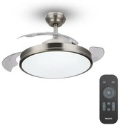 Ventilatore da soffitto Bliss nichel, Ø 48.5 cm, PHILIPS IP20