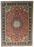 Tabriz Tappeto persiano 250x350 Rosso (Iran) Annodato A Mano