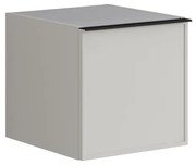 Estensione per mobile da bagno Pixel 1 anta laccato opaco grigio pastello L 40 x H 40 x P 45.5 cm