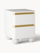 Comodino con piedini a sfera Bumba