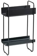 Consolle in metallo nero 24x48 cm A-Console - Zone