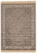 Tappeto Fashian hereke 2 orientale in viscosa tortora, L 230 x L 160 cm