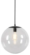 Lampada a sospensione moderna trasparente 35 cm - Pallon