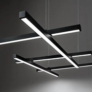 Perenz Net sospensione LED CCT 50-80 W | Luce regolabile