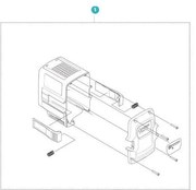 Kit Guscio Batteria 40-B70 538992901 Originale Husqvarna
