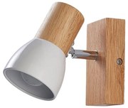 Lindby - Thorin Applique da Parete Light Wood/White Lindby