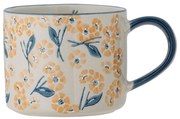 Tazza blu/beige in gres 400 ml Myah – Bloomingville