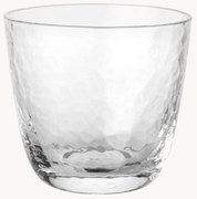 Bicchieri in vetro soffiato a bocca Hammered, 4 pz.