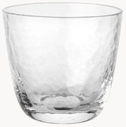 Bicchieri in vetro soffiato Hammered, 4 pz.