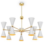 Maytoni | Vesper Lampada a soffitto / plafoniera Modern Bianco, Oro