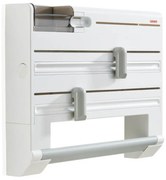 Porta pellicola e alluminio da parete da parete bianco in plastica Parat – LEIFHEIT