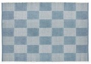 HAY - Check Rug Small Check 140x200 Light Blue HAY