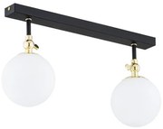 Argon 846 - Lampadario da bagno a sospensione con supporto rigido LATINA 2xE14/40W/230V IP44