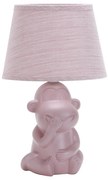 ONLI - Lampada da tavolo MONKEY 1xE14/6W/230V rosa