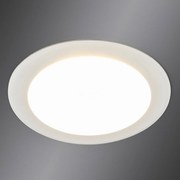 Arcchio Arian - Faretto da incasso a LED in bianco, 11,3 cm 9W