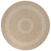 Tappeto tondo beige per esterni ø 120 cm Comilla - Ayyildiz Carpets
