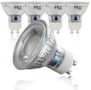 B.K.Licht - Confezione da 5 lampadine LED GU10/5W/230V 3000K
