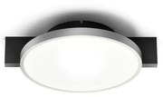 Light-Point - Inlay Round C1 Plafoniera Matt Black/Satin Silver