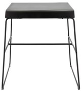 Tavolo da pranzo in metallo nero 58x75 cm A-Café - Zone