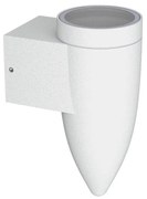 Applique da Parete a Cono per esterni, IP65 GU10 - Bianca Colore del corpo Bianco