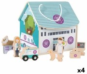 Playset Woomax Veterinario 9 Pezzi 4 Unità 19 x 18 x 19 cm