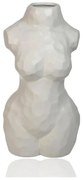 Vaso in ceramica bianco 30 cm
