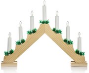 Retlux - Candeliere di Natale LED 7xLED/2,6W/230V legno