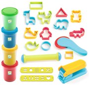 Kit di plastilina completo - rosso, verde, giallo, blu