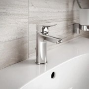 Rubinetto per lavabo a canna media Ceramix cromo lucido