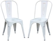 AGATHA - sedia industrial set da 2