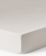 Lenzuolo con angoli topper in raso di cotone Comfort