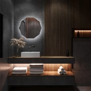 Specchio atipico con luce LED G11